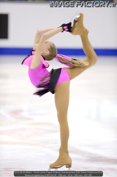2013-03-03 Milano - World Junior Figure Skating Championships 6267 Elena Radionova RUS.jpg